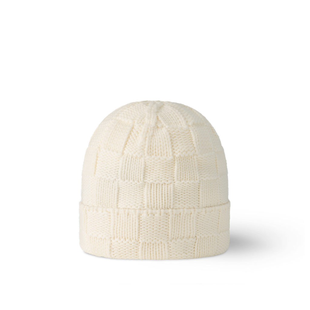 Bonnet et Écharpe Écharpe Damier Snug Crème