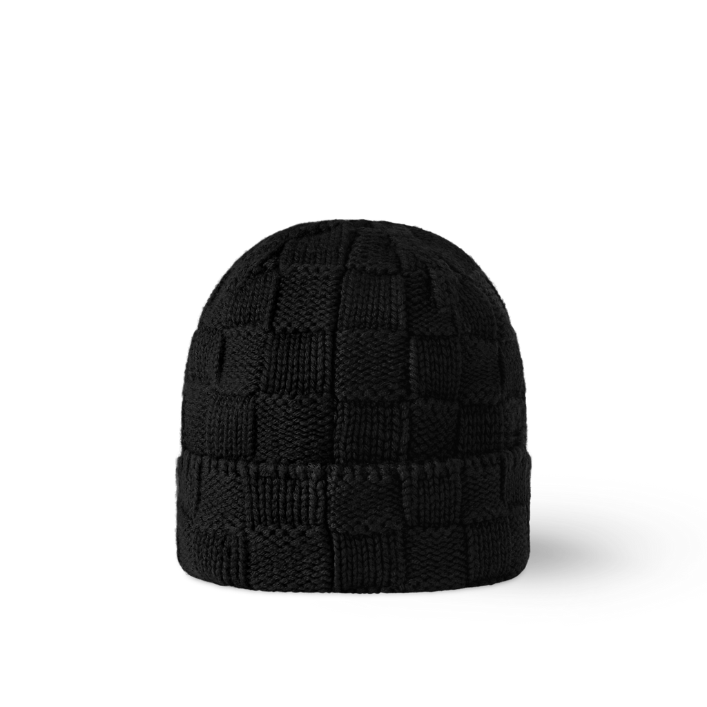 Bonnet et Écharpe Écharpe Damier Snug Noir